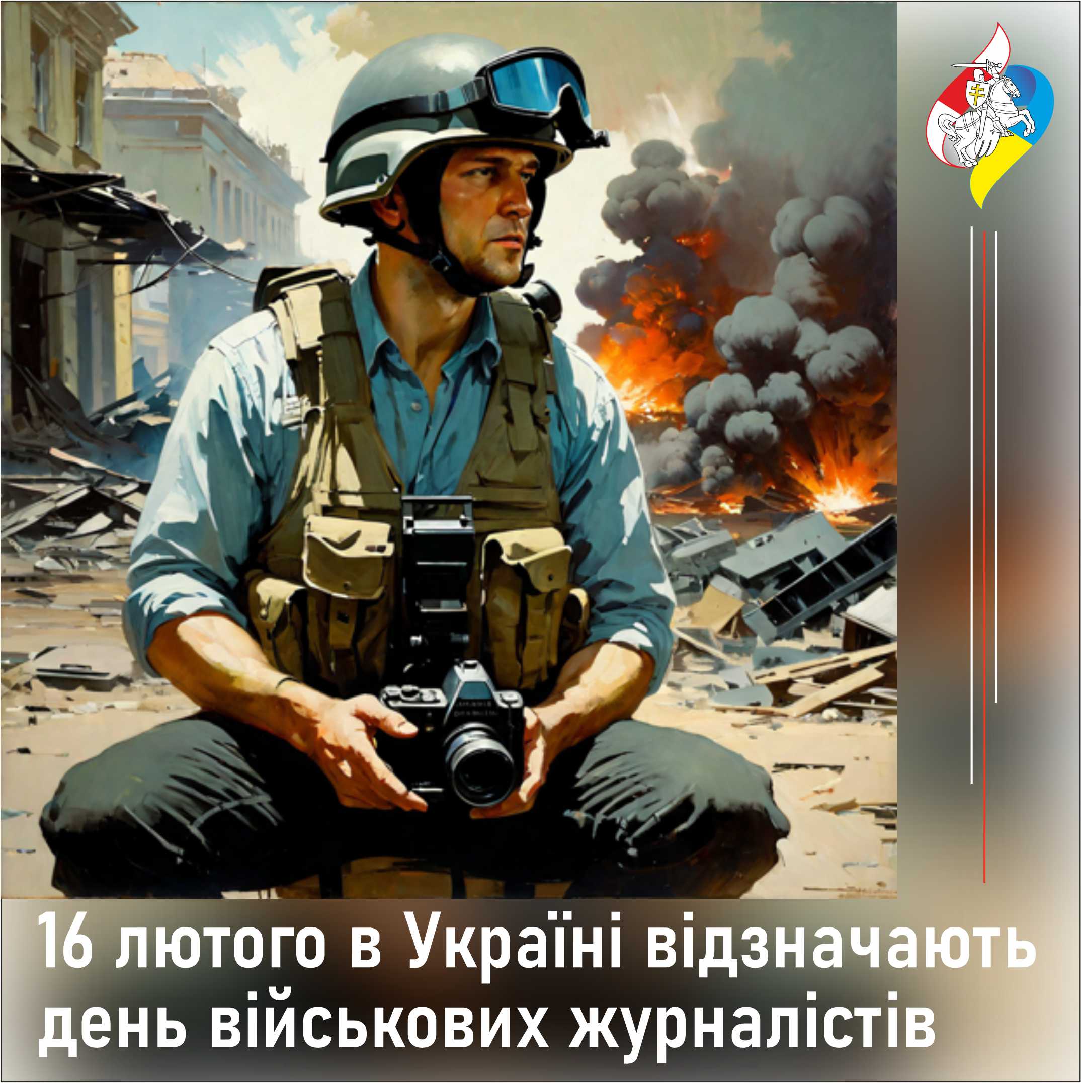 16 лютого в Україні відзначають день військових журналістів